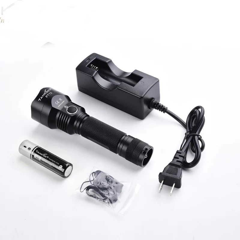 TANK007 PT12 High Power Tactical Flashlight