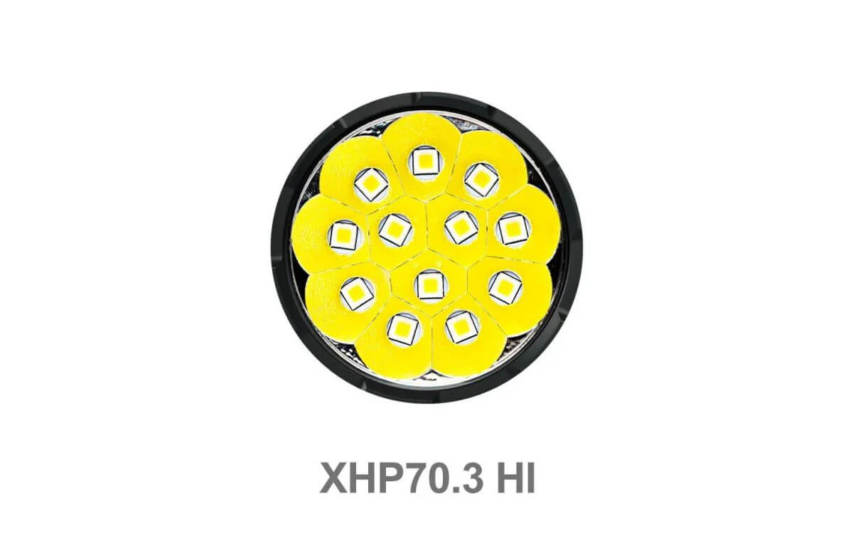 Acebeam X75 Micro-arc Oxidation Powerful Flashlight 70.3 HI