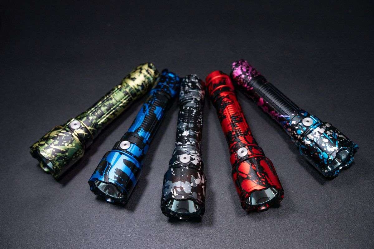 Cyansky K3 V2.0 2000 Lumen Tactical Flashlight