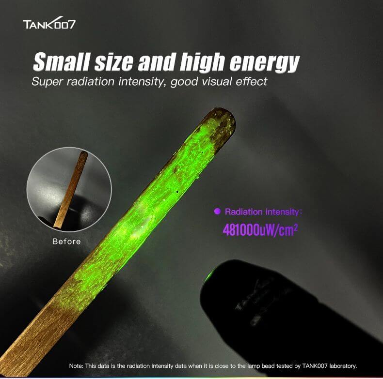 Tank007 UV330 MINI Ultraviolet Flashlight