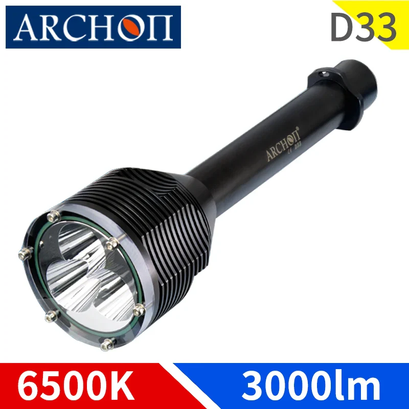 ARCHON D33 W39 3000lumens diving light