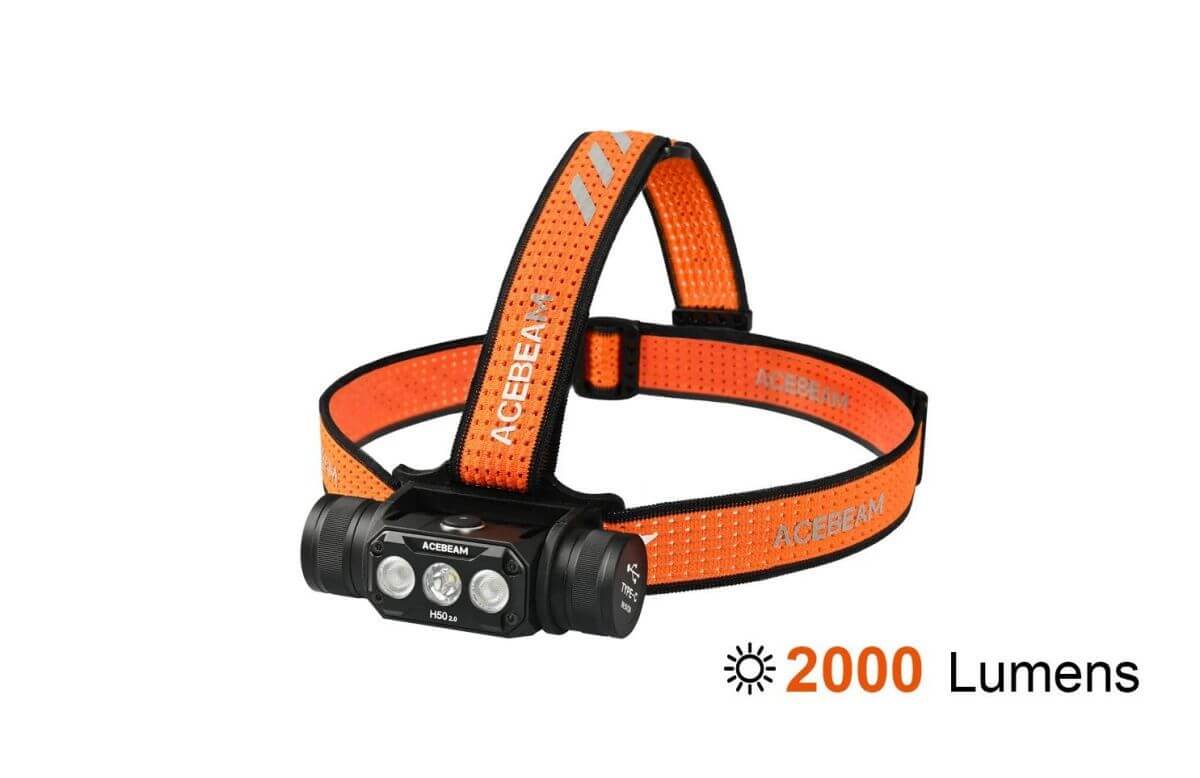 Acebeam H50 2.0 Rechargeable Headlamp