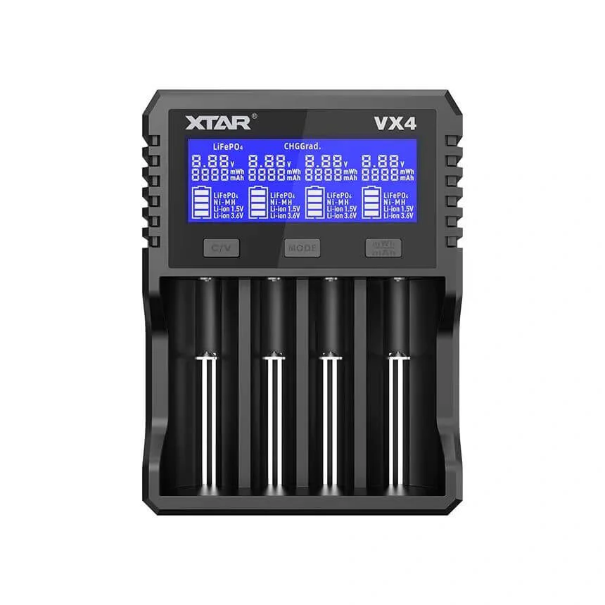 XTAR VX4 Visible Mixer Ni-MH Batteries Charger
