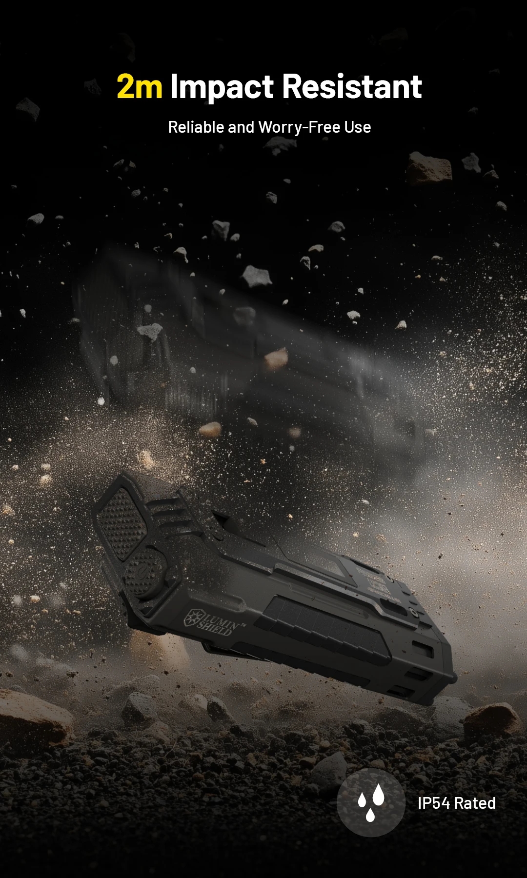 NITECORE EDC37 8000 lumens Strong light Ultimate Tactical EDC Flashlight Built-in 8000mAh Li-ion Battery