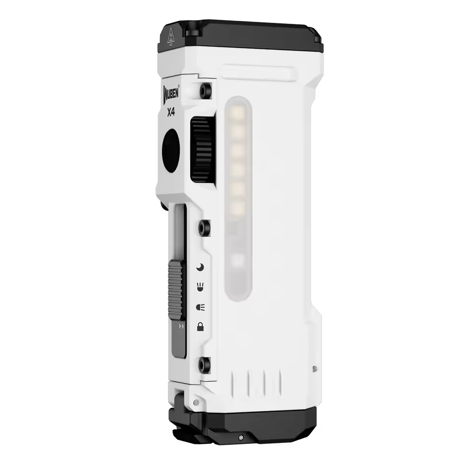 WUBEN X4 EDC Flashlight Max 1500Lumens USB-C Rechargeable With 3400mAh Battery CompacT-Sized Protabled Keychian Light