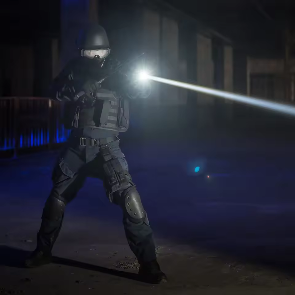 Weltool W3Pro TAC 930 Lumens LEP Tactical Flashlight