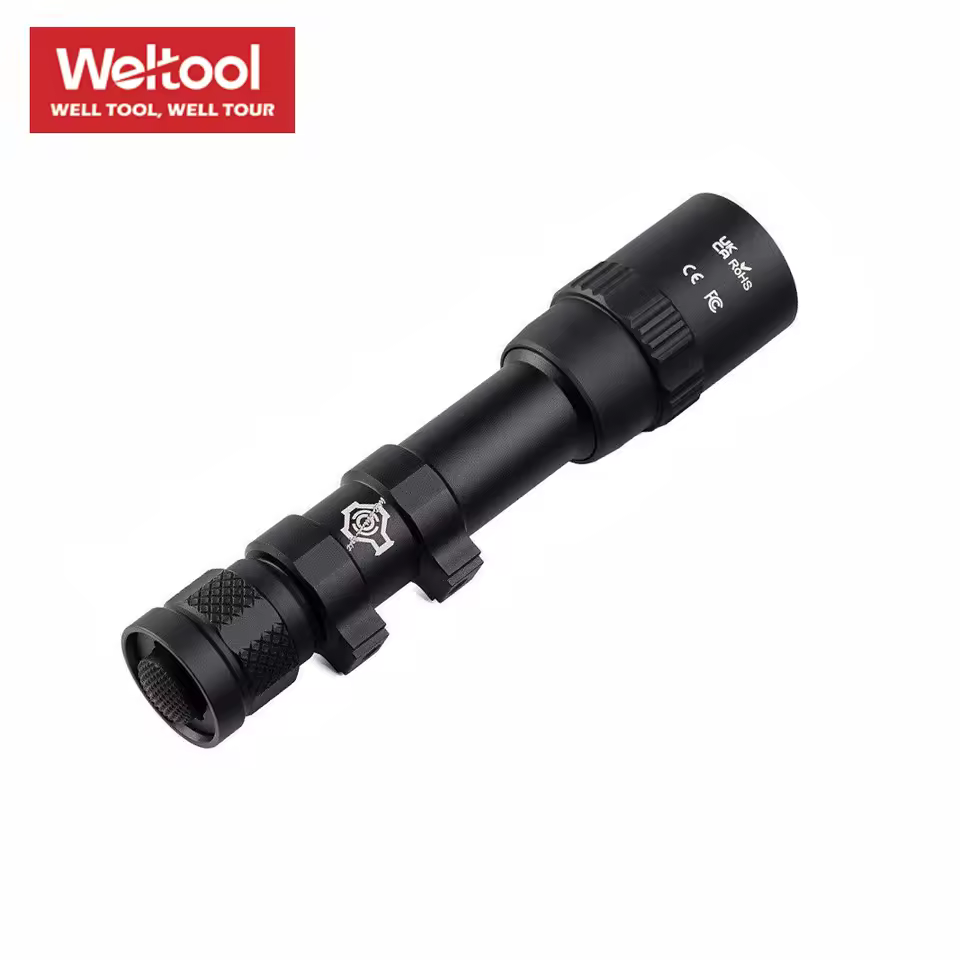 Weltool W65C, high lumen tactical light, 6500K, full size brightness 1750 lumen