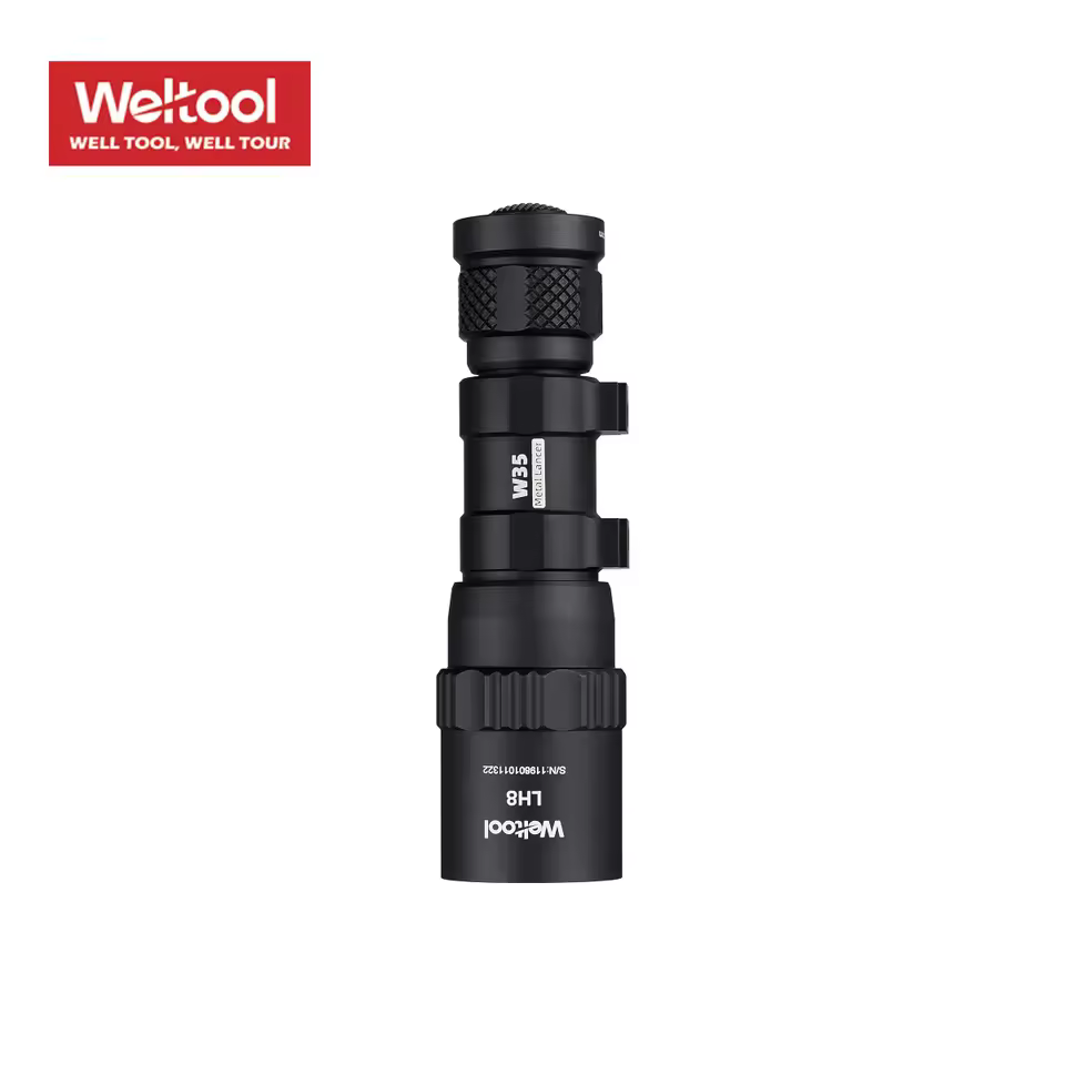Weltool W35B Focus on far-range LED tactical light, 5700K color temperature 83900 Kendra
