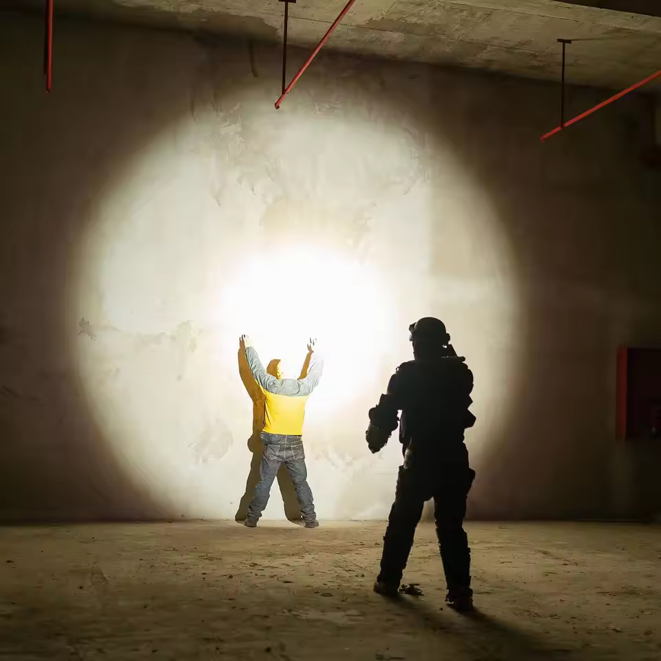 Weltool T19 2050 Lumumen tactical flashlight Ra 90 finger, white light