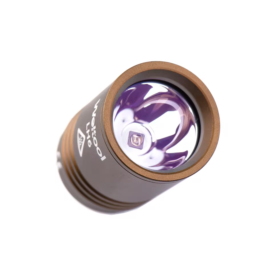 Weltool LH6 Infrared IR LED lamp head fits BB6, W35, BB18, BB3, W65 lamp body--Golden