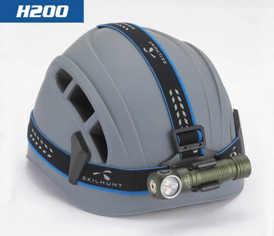 SKILHUNT  H200 18650 USB magnetic charging LED Headlamp
