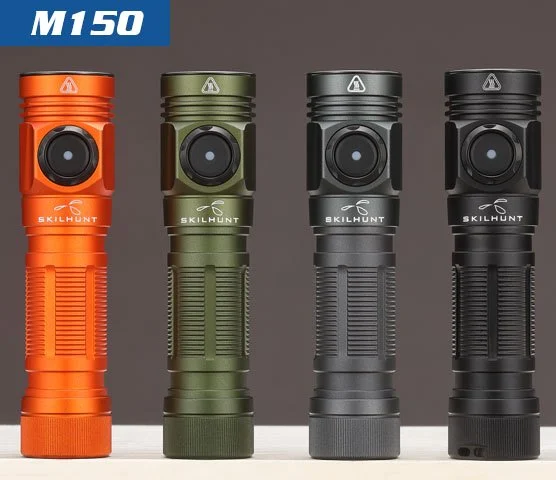 SKILHUNT  M150 V4 EDC AA 14500 USB magnetic charging flashlight