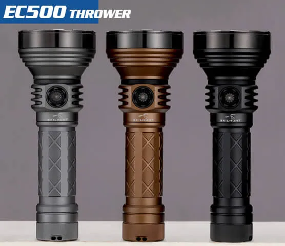 SKILHUNT  EC500 2100 Lumens 21700 USB-C Rechargeable Long-Range Flashlight