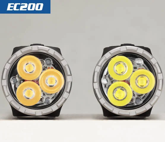 SKILHUNT  EC200 Powerful EDC 2250 lumens USB-C Rechargeable LED flashlight