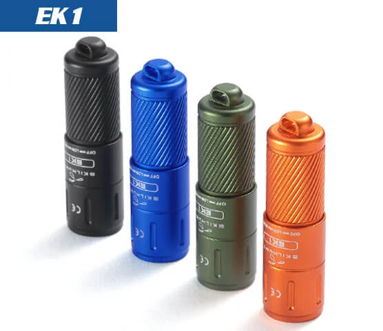 SKILHUNT  EK1 180 lumens USB-C EDC Mini Tiny Keychain Rechargeable LED Flashlight
