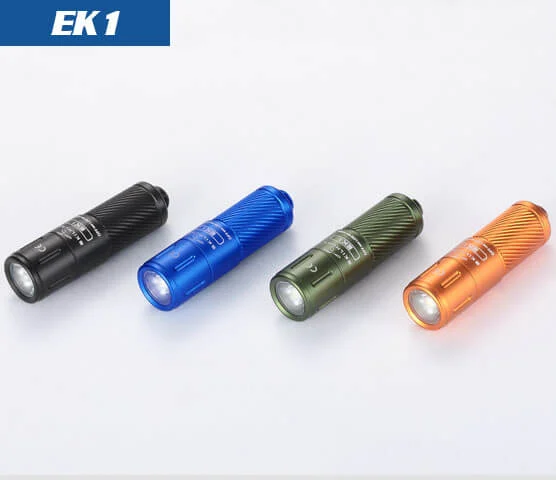 SKILHUNT  EK1 180 lumens USB-C EDC Mini Tiny Keychain Rechargeable LED Flashlight