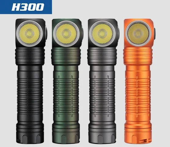 SKILHUNT  H300 / H300R 2500 Lumens USB magnetic rechargeable LED headlamp