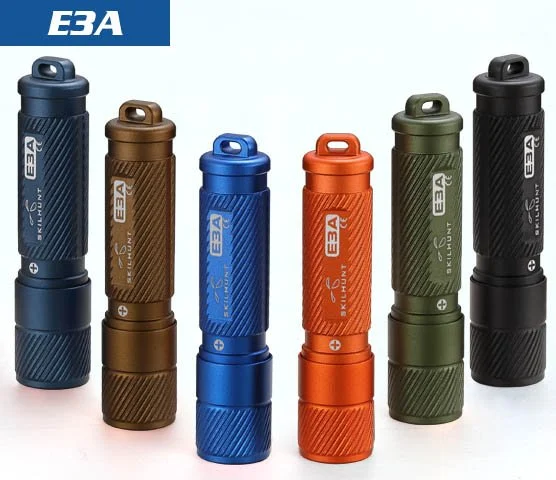 SKILHUNT  E3A AAA 100 lumens Pocket EDC Keychain Mini LED Flashlight