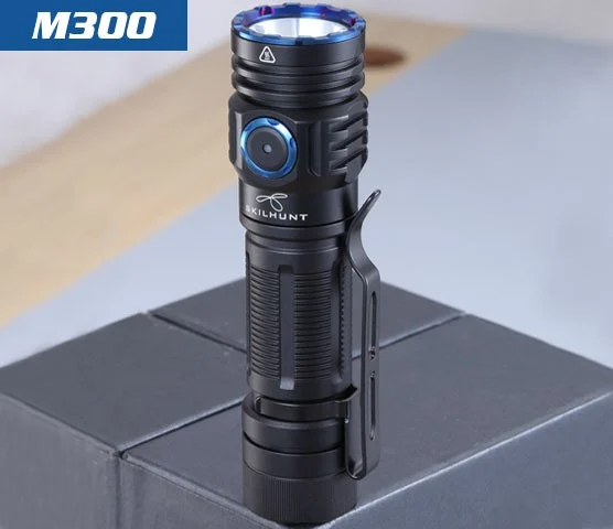 SKILHUNT  M300 XHP35 2000 Lumens USB Magnetic Rechargeable flashlight