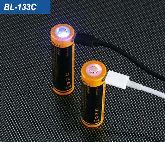 SKILHUNT BL-133C 3300mAh 18650 Built-in USB-C Port Protected Battery