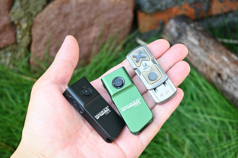 MANKERLIGHT LAD III - USB-C Rechargeable EDC Flashlight