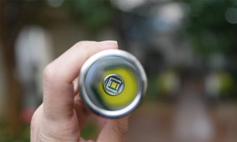 MANKERLIGHT MC13 II SBT90.2 Pocket EDC Flashlight - Titanium & Copper