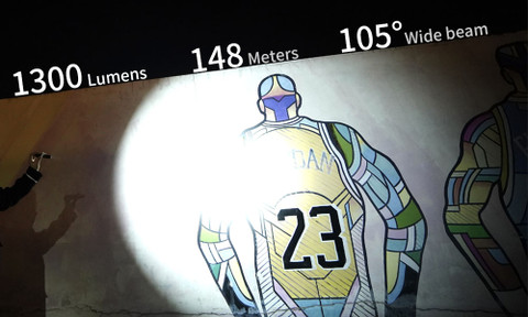 MANKERLIGHT E05 II 1300 Lumens High Output EDC Flashlight