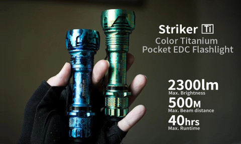 MANKERLIGHT Striker Titanium Limited Edition