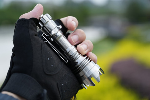 MANKERLIGHT Striker Mini Titanium EDC Flashlight