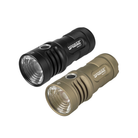 MANKERLIGHT MK37 TIR lens Long Throw Flashlight