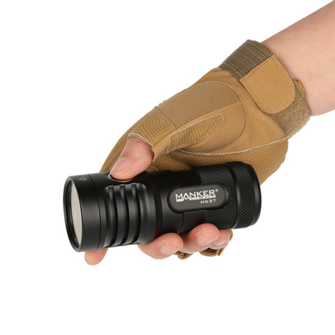 MANKERLIGHT MK37 TIR lens Long Throw Flashlight