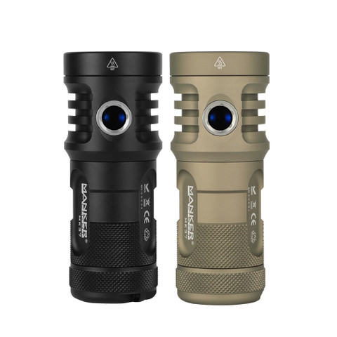 MANKERLIGHT MK37 TIR lens Long Throw Flashlight