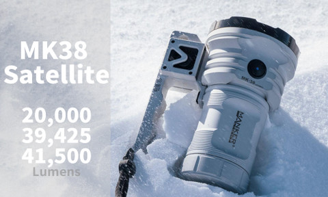 MANKERLIGHT Mankerlight MK38 Satellite (Power by 3x 21700 Batteries)