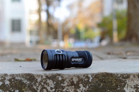 MANKERLIGHT MK37 TIR lens Long Throw Flashlight