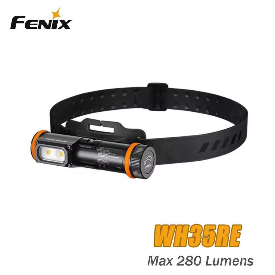 Fenix WH35RE USB-C Charging 280 Lumens LED ATEX Head Torch Headlight