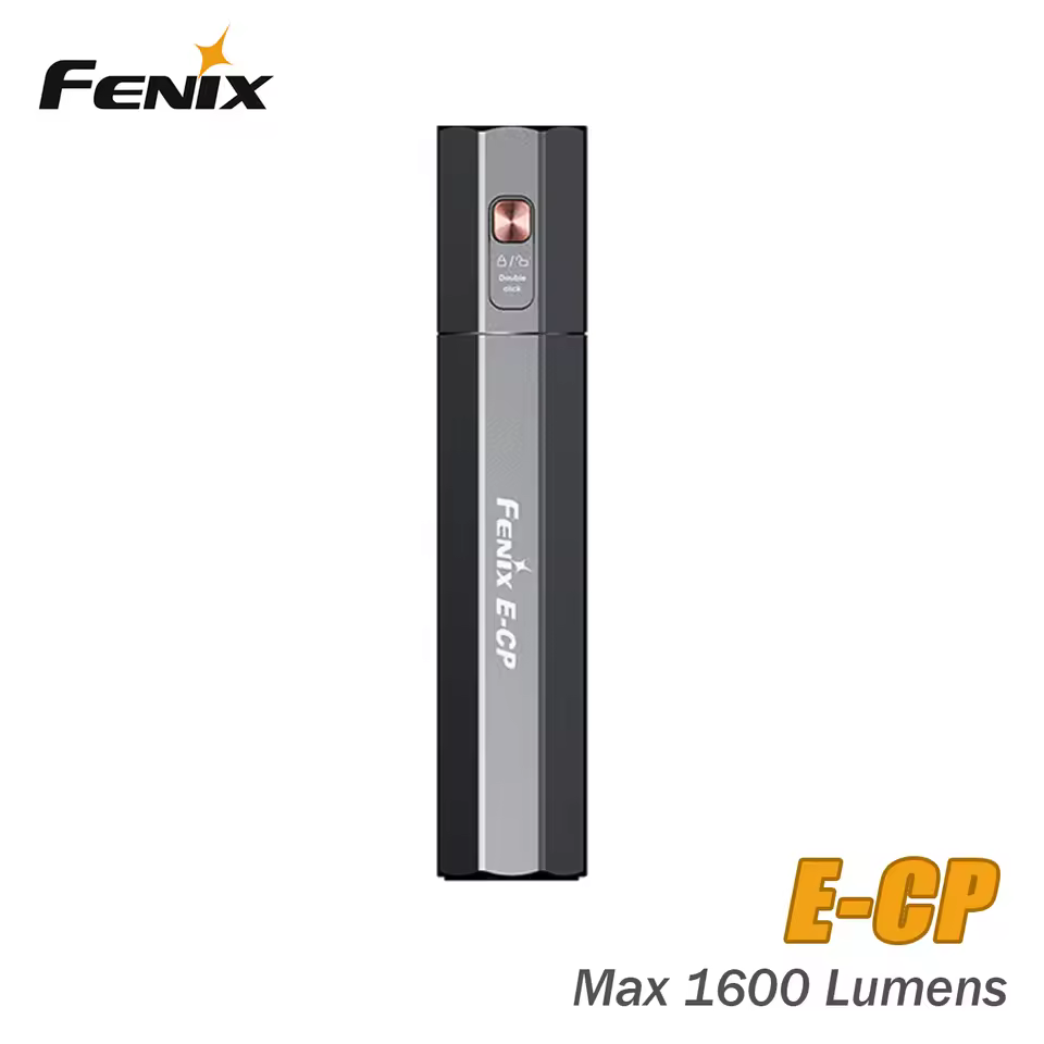 Fenix E-CP 1600 Lumens Rechargeable Powerbank Flashlight Torch