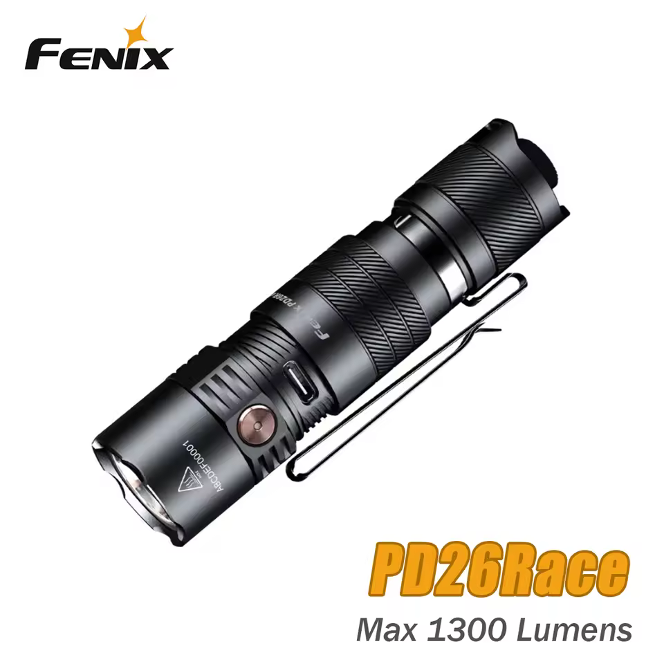 Fenix PD26R ACE USB-C Charging 1300 Lumens LED Torch Flashlight