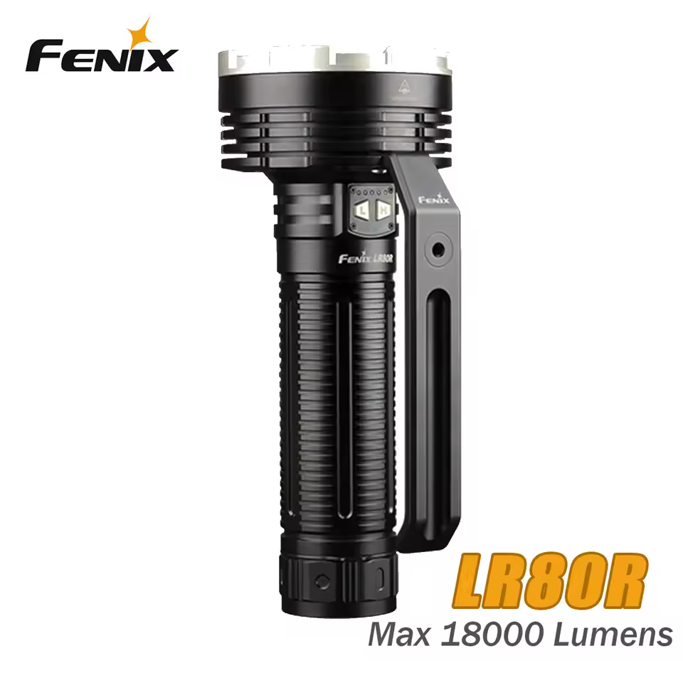 New Fenix LR80R USB Charge Luminus SST70 18000Lumens LED Flashlight (with Battery)