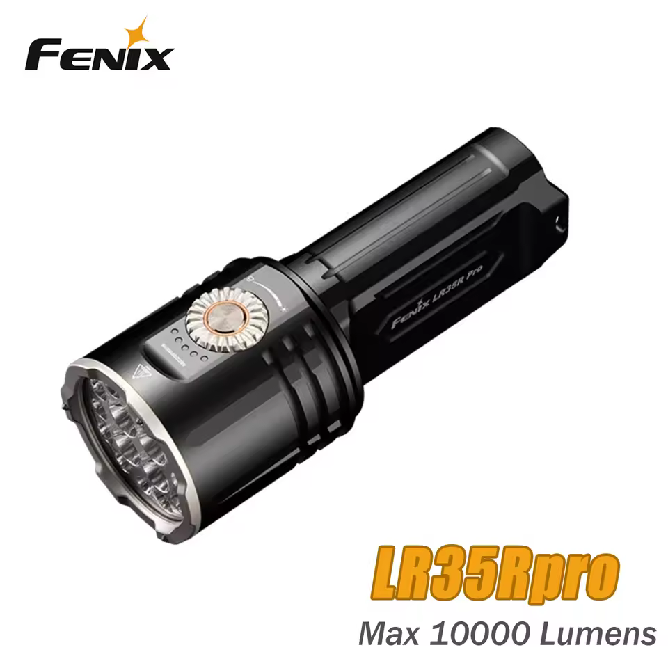 Fenix LR35R Pro USB-C Charging 10000 Lumens LED Torch Flashlight