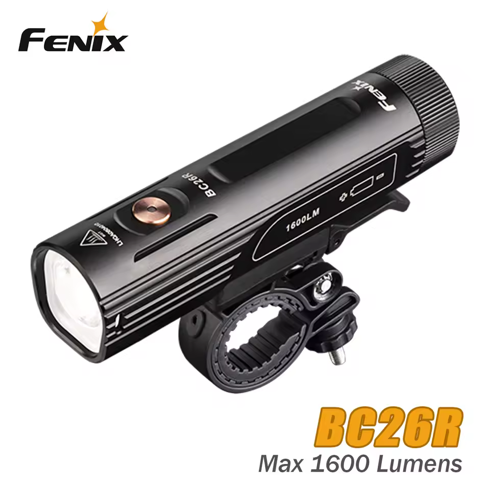Fenix BC26R Ultra Bright Rechargeable Bike Light - 1600 Lumen LED