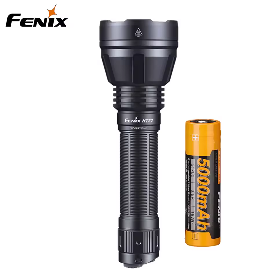 Fenix HT32 2500 Lumen White Red & Green Output Outdoor Hunting Flashlight Torch