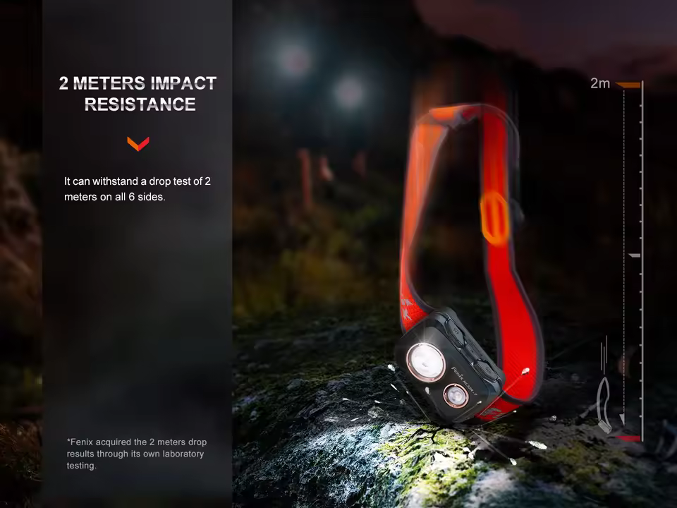 Fenix HL32R-T Rechargeable Ultra Light Running Headtorch Headlamp (800 Lumens)