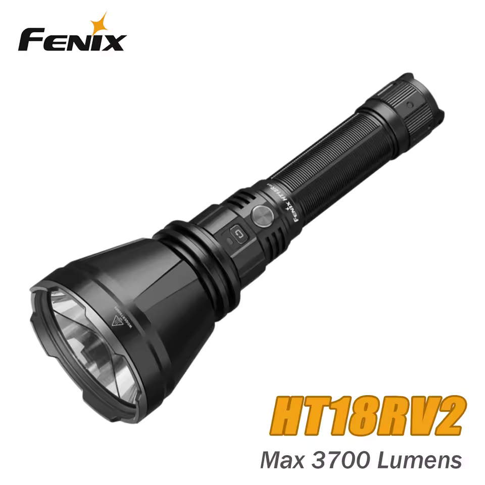 Fenix HT18R V2.0 Rechargeable Long Range LED Torch 3700 Lumens Max