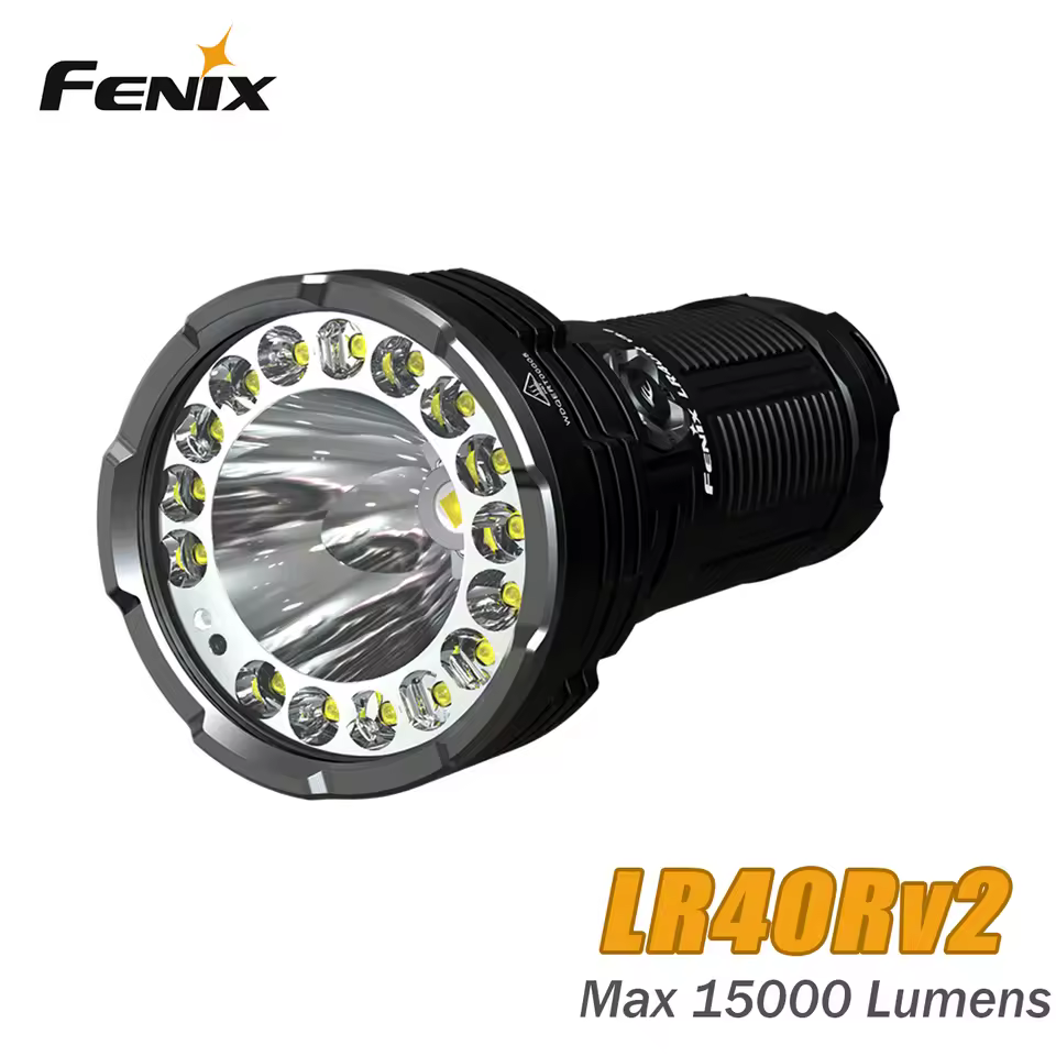 Fenix LR40R V2.0 15,000 Lumen Super Bright Rechargeable Flashlight