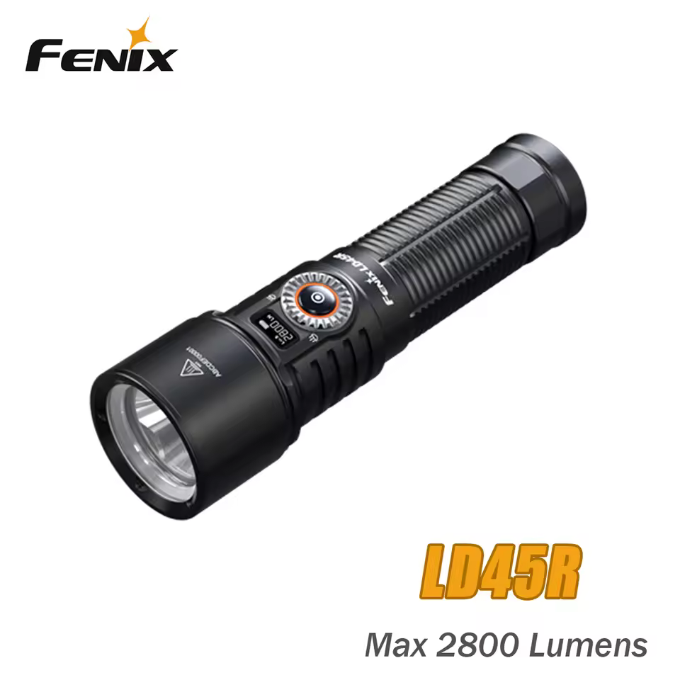 FENIX LD45R 2800 Lumens focus flashlight waterproof concentrated flood far-range outdoor search and rescue