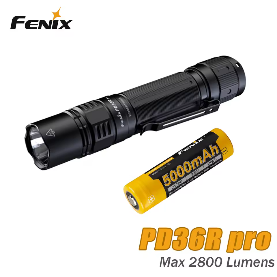 Fenix PD36R Pro 2800 Lumens LED Rechargeable Tactical Flashlight TorchOpens in a new window or tab