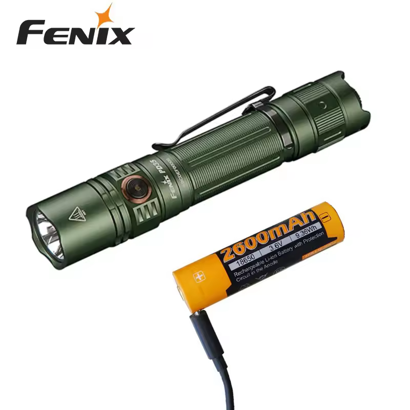 New Fenix PD35 V3.0 Luminus SFT40 LED 1700 Lumens LED Flashlight Torch--Green