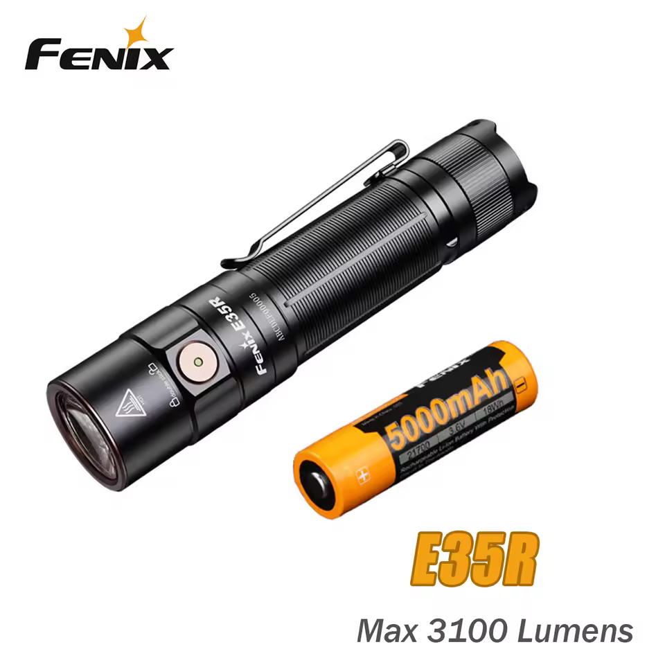 Fenix E35R USB-C Charging 3100 Lumens LED Torch Flashlight