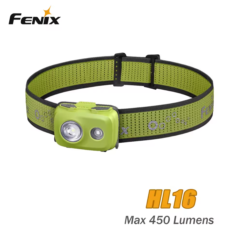 FENIX HL16 Lightweight and multi-functional headlights for children's home users outside the group building waterproof charging