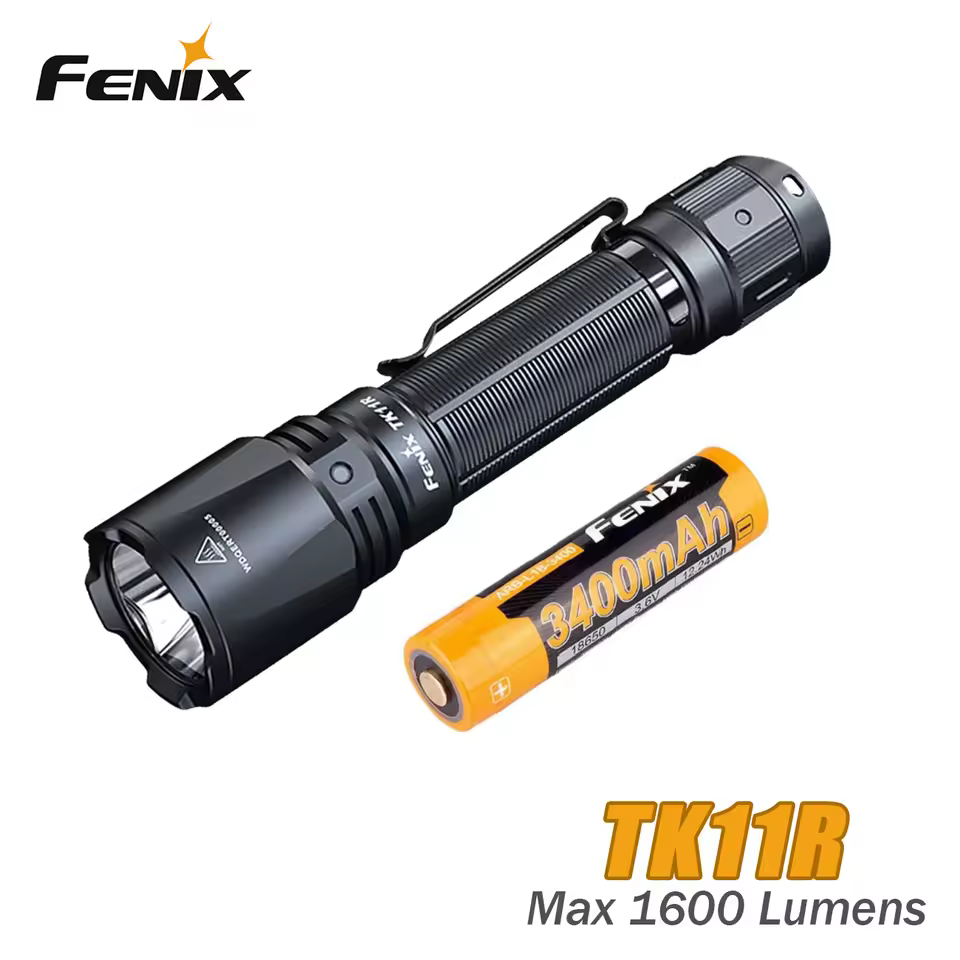 Fenix TK11R 1600 Lumens tactical service flashlight super bright long-range outdoor inspection emergency flashlight